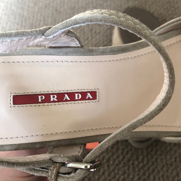 Prada wedge sandal - Picture 5 of 6